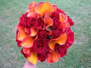Autumn Toned Bridal Bouquet